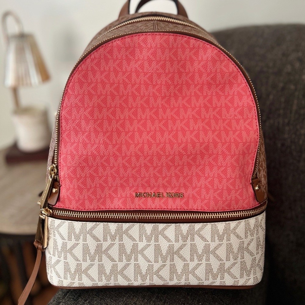 Michael KORS Rhea Color Block Backpack